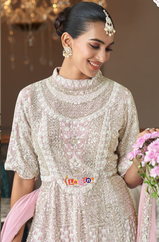 Peplum Sharara Set with Dupatta