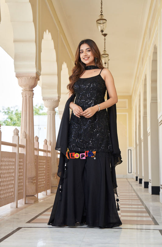 Designer Suit Set with Hand Work