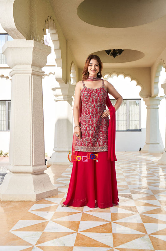 Designer Plazo Suit Set