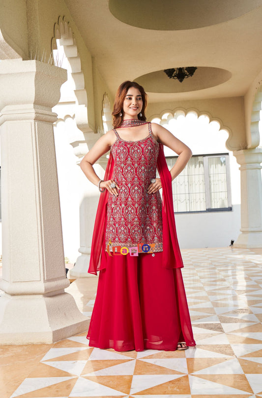 Designer Plazo Suit Set