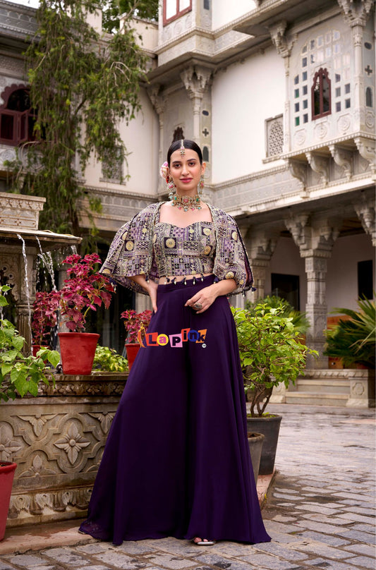 Embroidered Divider Set with Cape