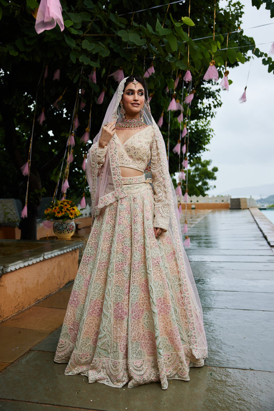 Enchanted Blossom Lehenga Set