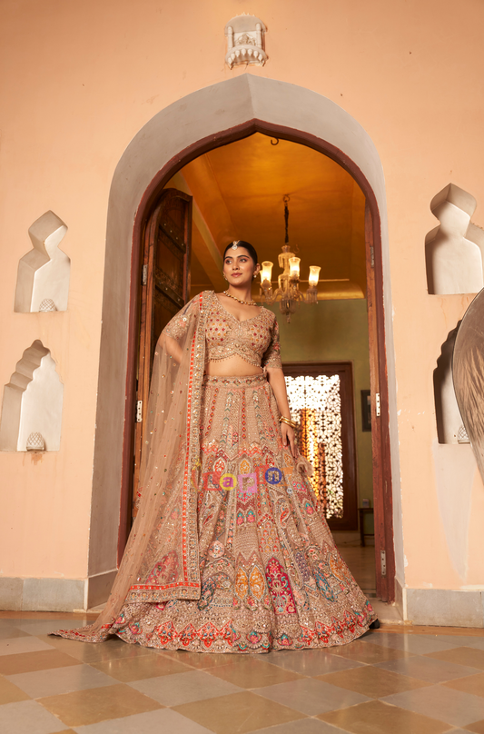 Party-wear lehenga set