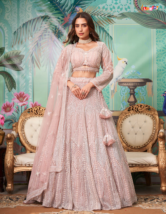 Blissful Blush Lehenga