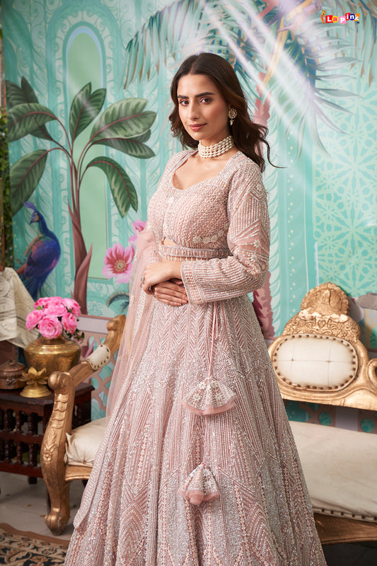 Blissful Blush Lehenga